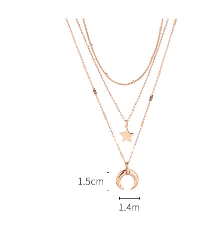 Vintage Luxury Titanium Steel Choker Necklace