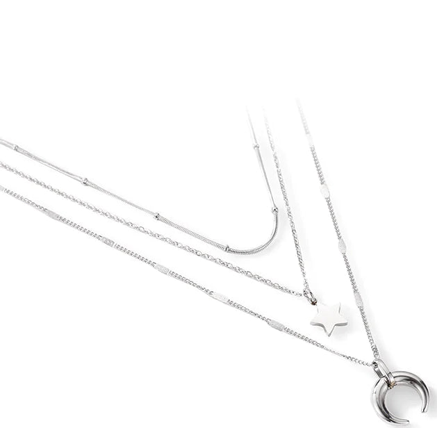 Vintage Luxury Titanium Steel Choker Necklace